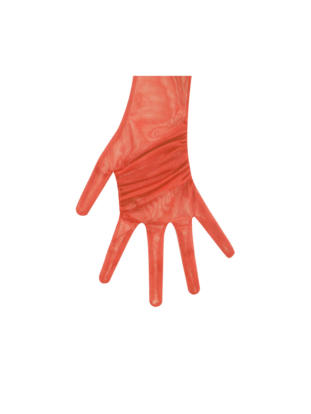 Qira Poppy Mesh Opera length Gloves