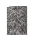 Sandra Brown White Herringbone Mini Skirt