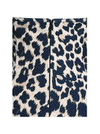 Mackenzie Cheetah Print Halter Linen Mini Dress