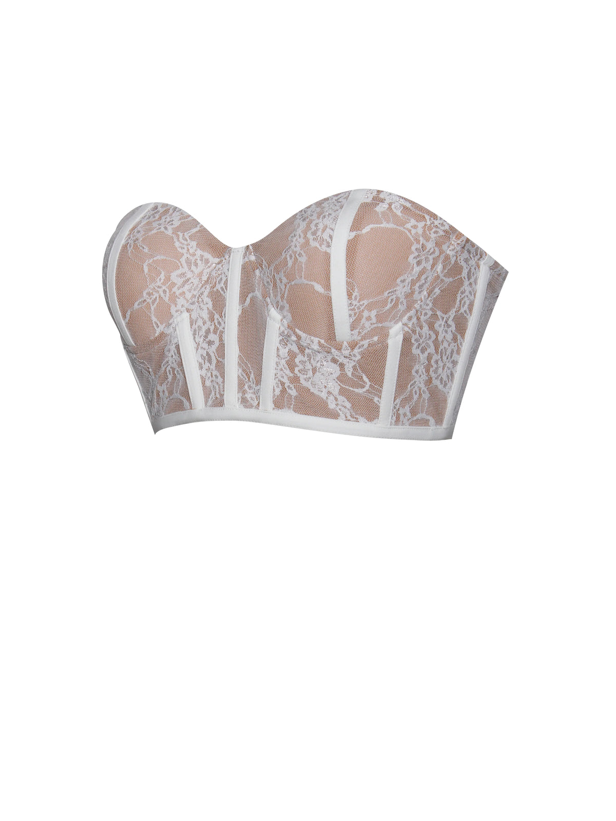 New Romantics White Lace Corset Top Archive Sale