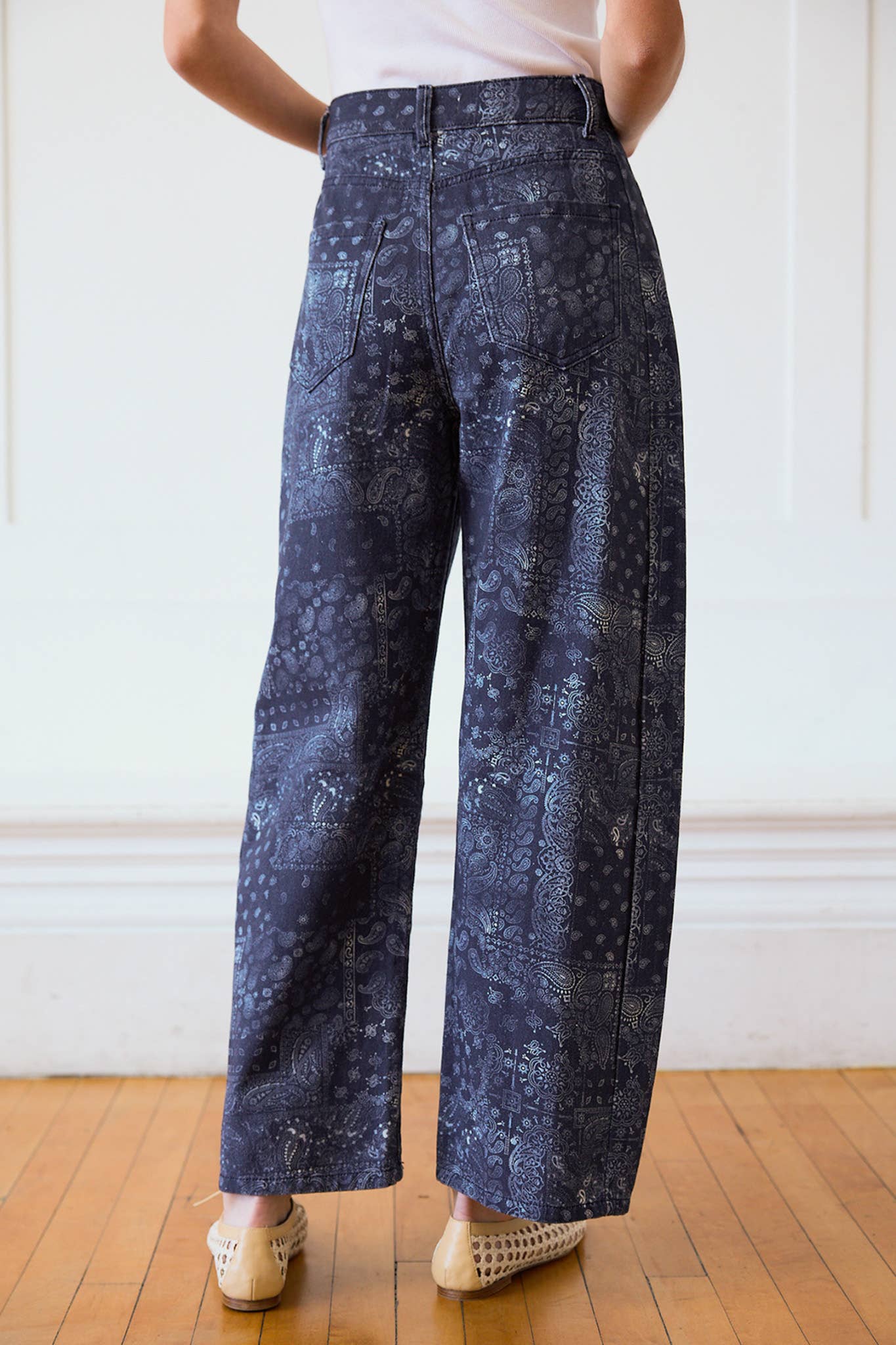 Adriana Bandana Print Pants