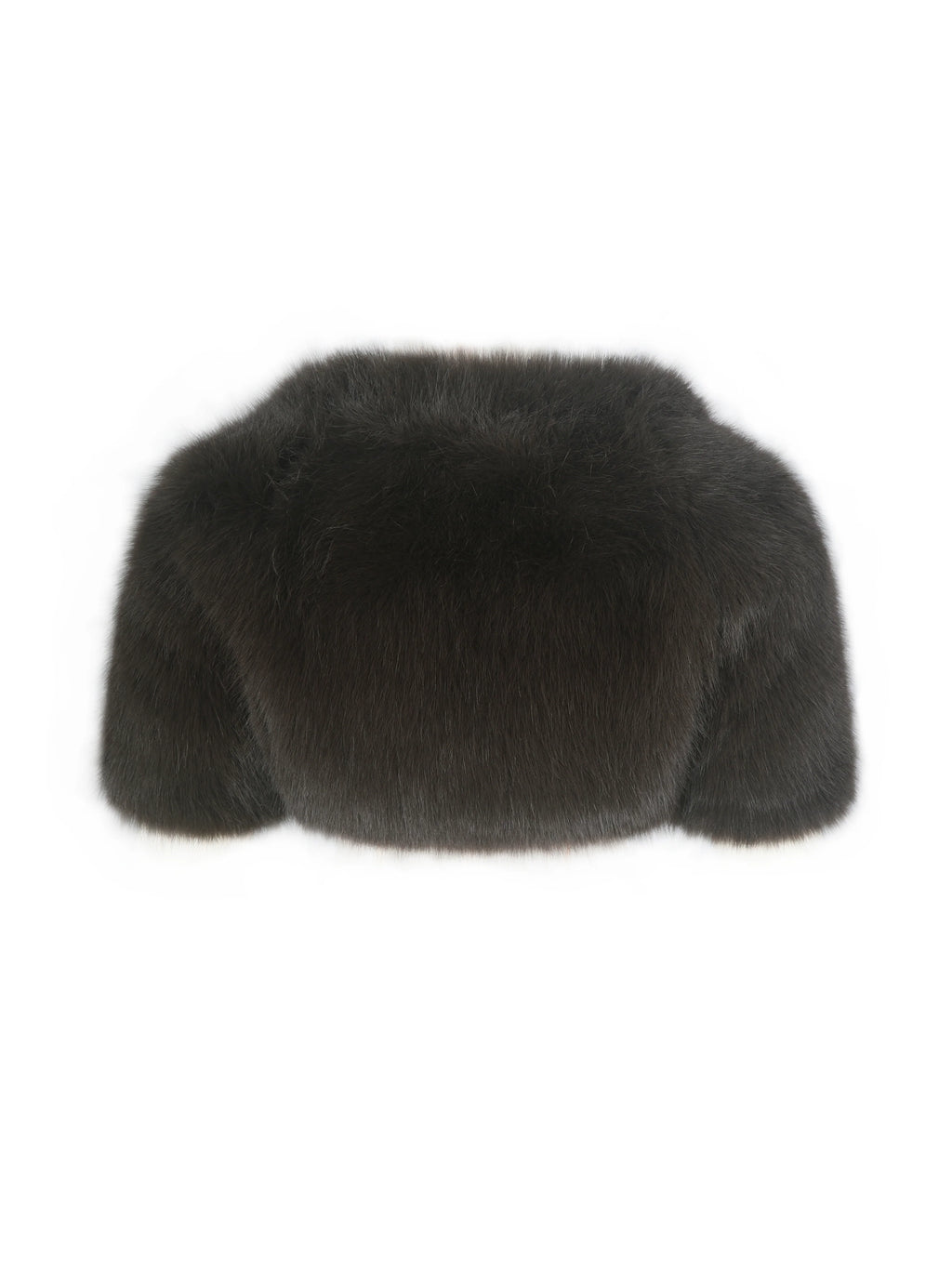 Kori Brown Faux Fur Micro Bolero
