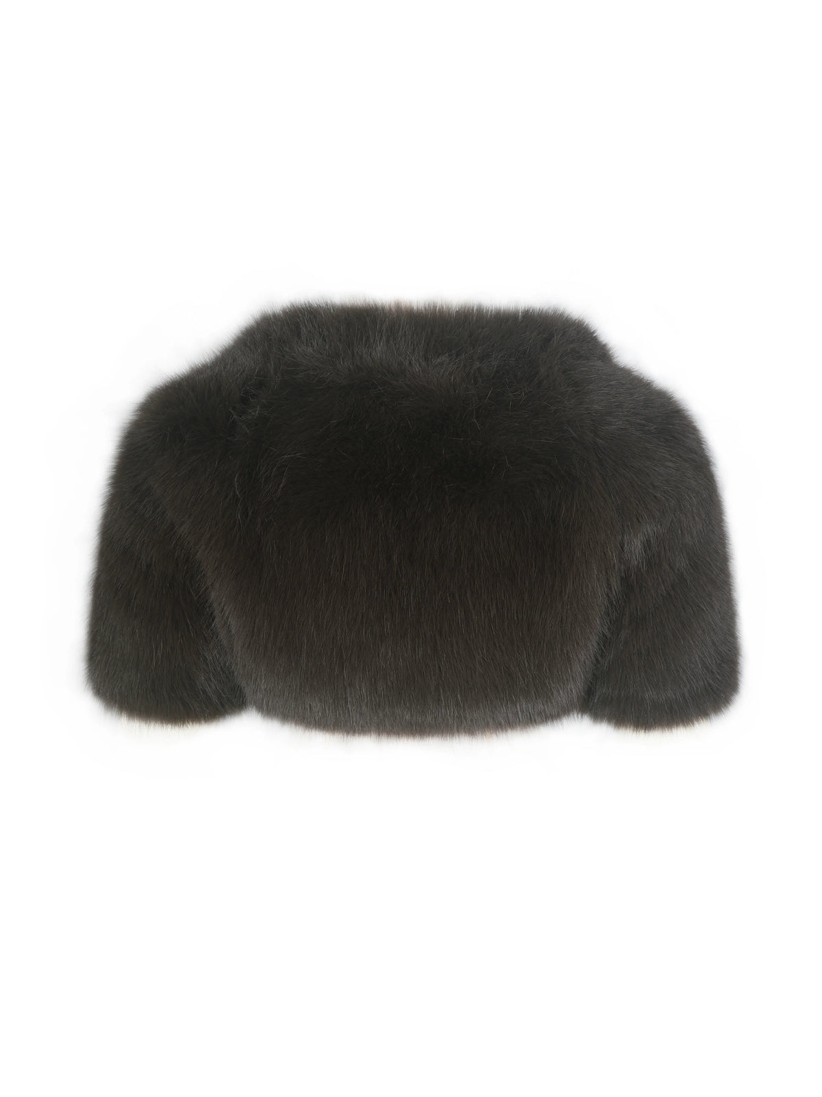 Kori Brown Faux Fur Micro Bolero