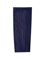 Ora Navy Mesh Opera Length Gloves