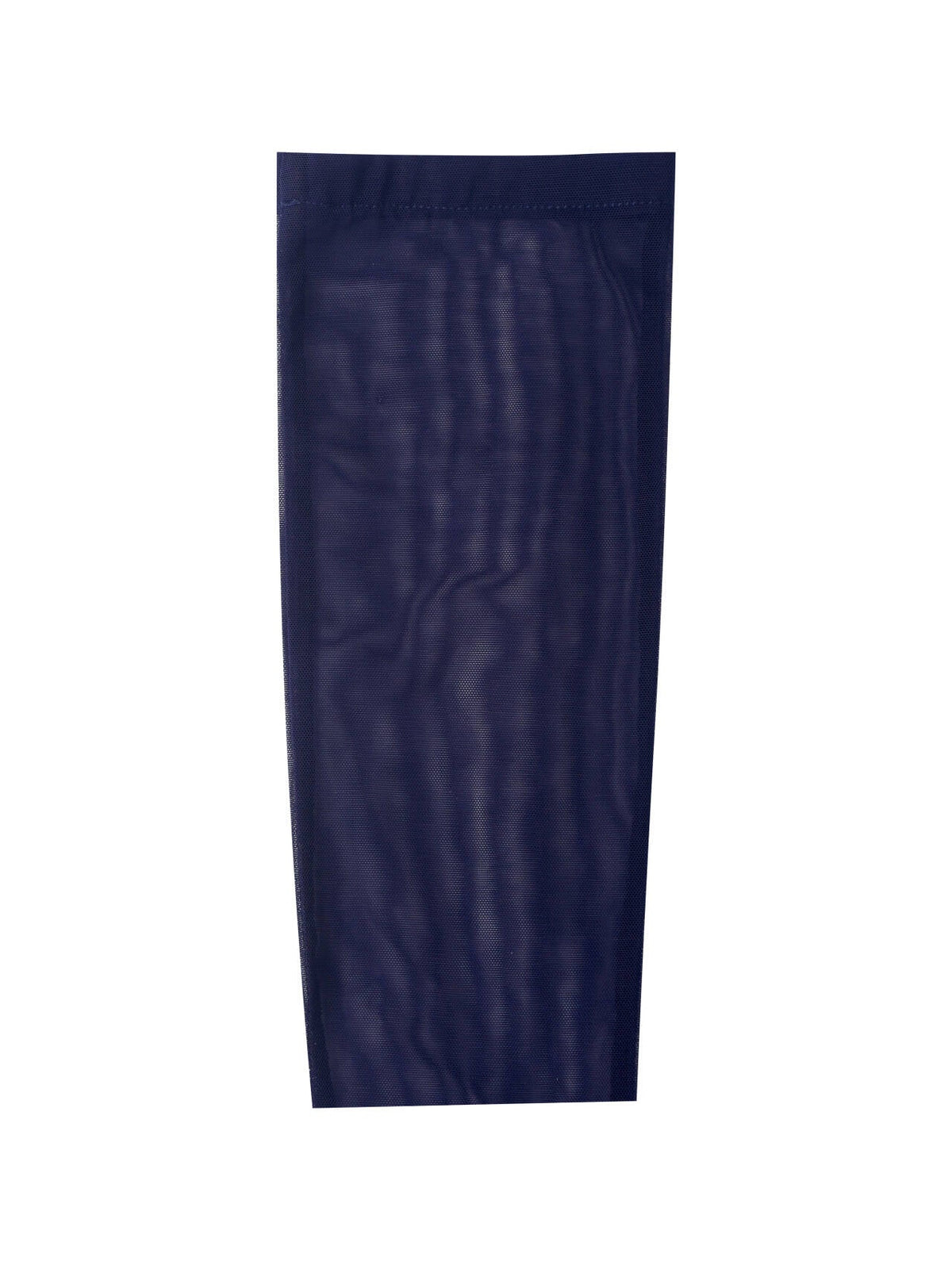 Ora Navy Mesh Opera Length Gloves