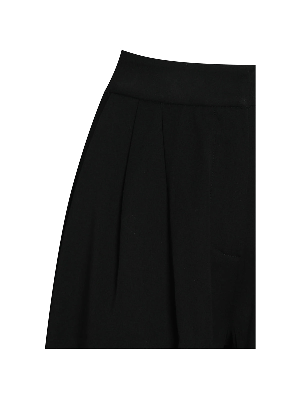Aleeza Black Wide Leg Suit Pants