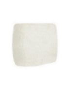 Narla Ivory Low Waisted Fur Mini Skirt