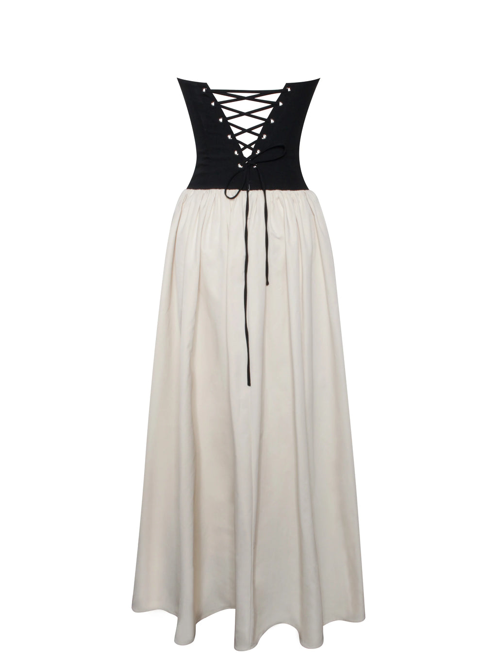 Sana Sweetheart Lace up Back Drop Waist Maxi Dress Archive Sale
