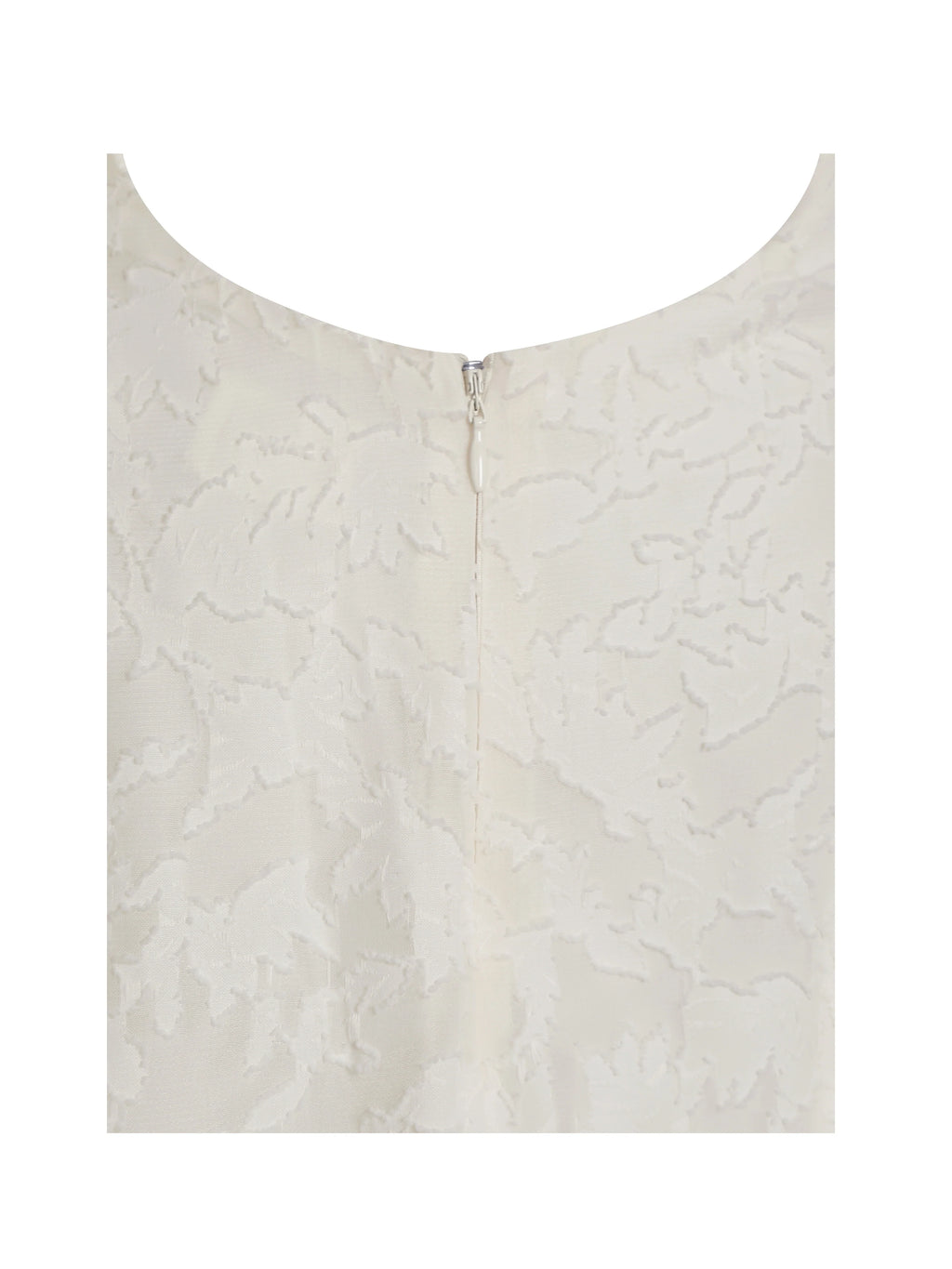 Pandora White Bubble Sleeve Backless Maxi Dress