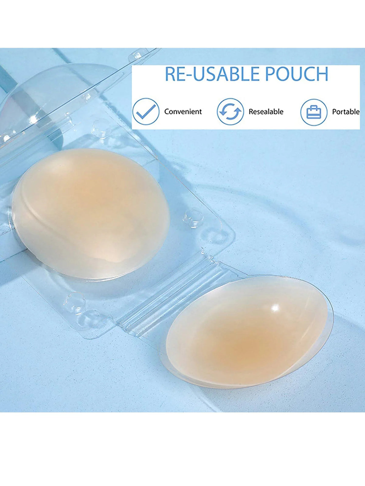Miss Circle Nude No Adhesive Silicone Reusable Nipple Covers