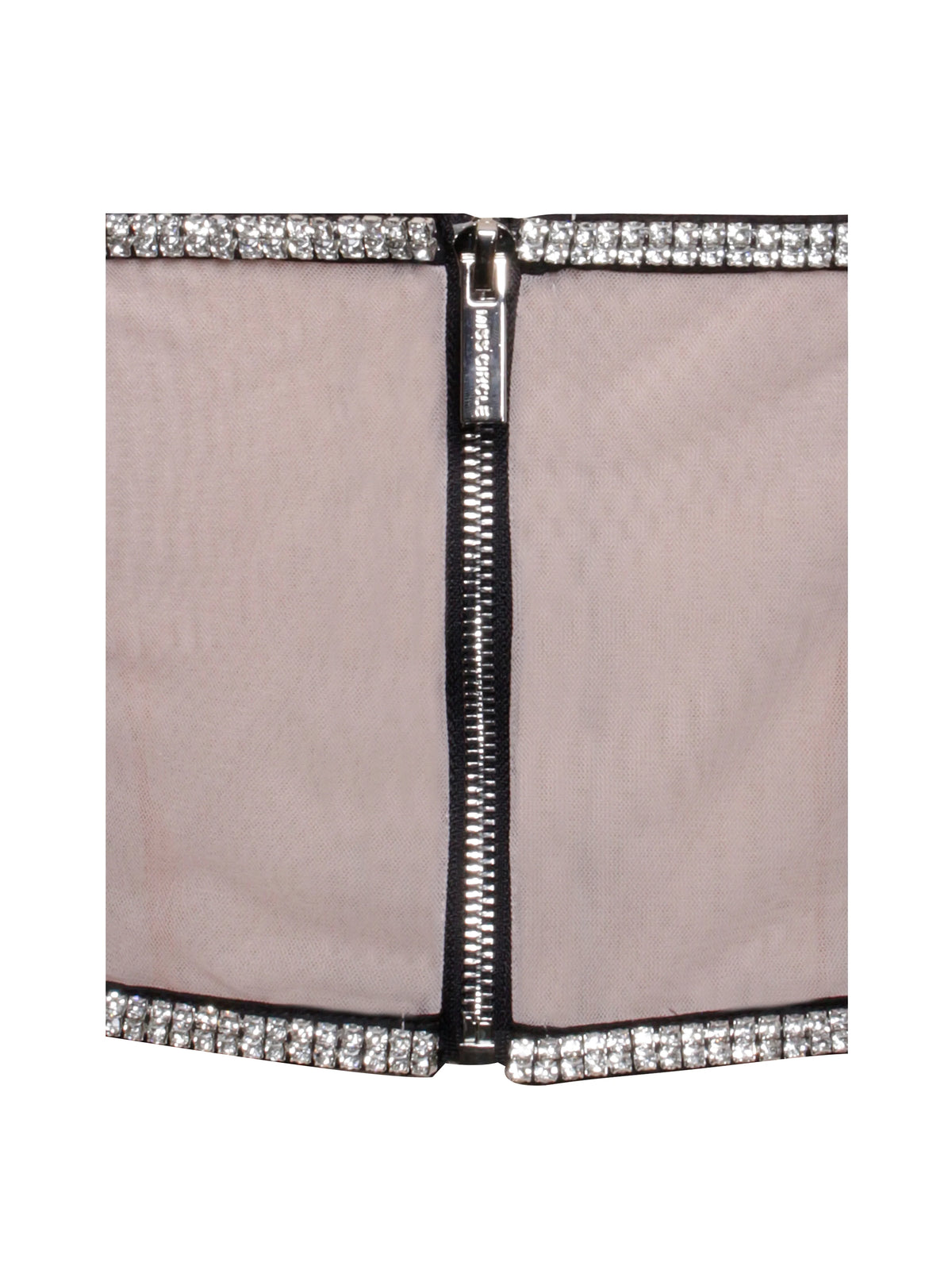 Cadence Black Satin Crystal Embellished Corset Dress Archive Sale
