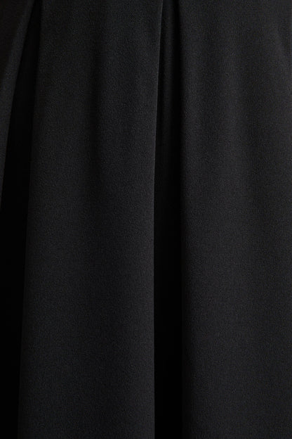 Rhode Black Halter Neck Midi Dress