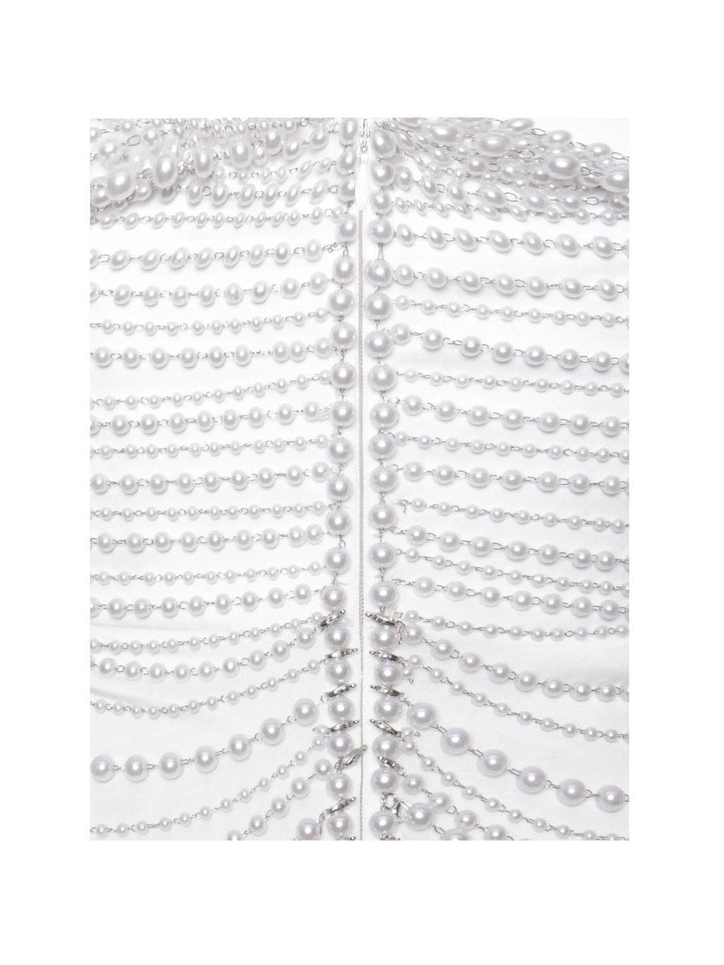 The Birth of Venus Pearl Handmade Crochet Gown