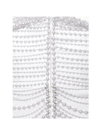 The Birth of Venus Pearl Handmade Crochet Gown