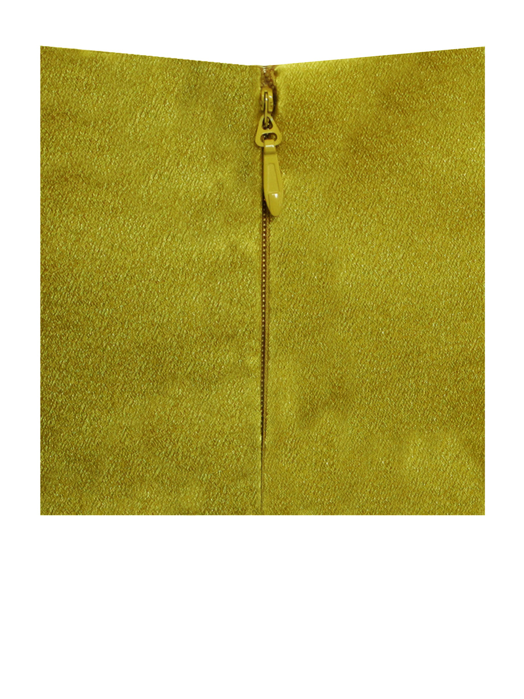Marcia Gold Satin Strappy Halter Neck Dress Archive Sale