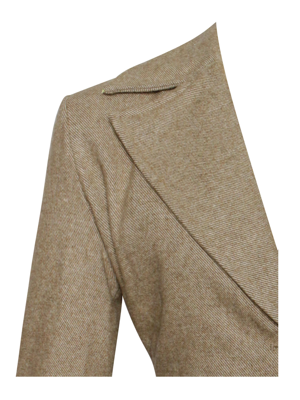 Bailee Vintage Cropped Twill Wool Blend Blazer Jacket Archive Sale