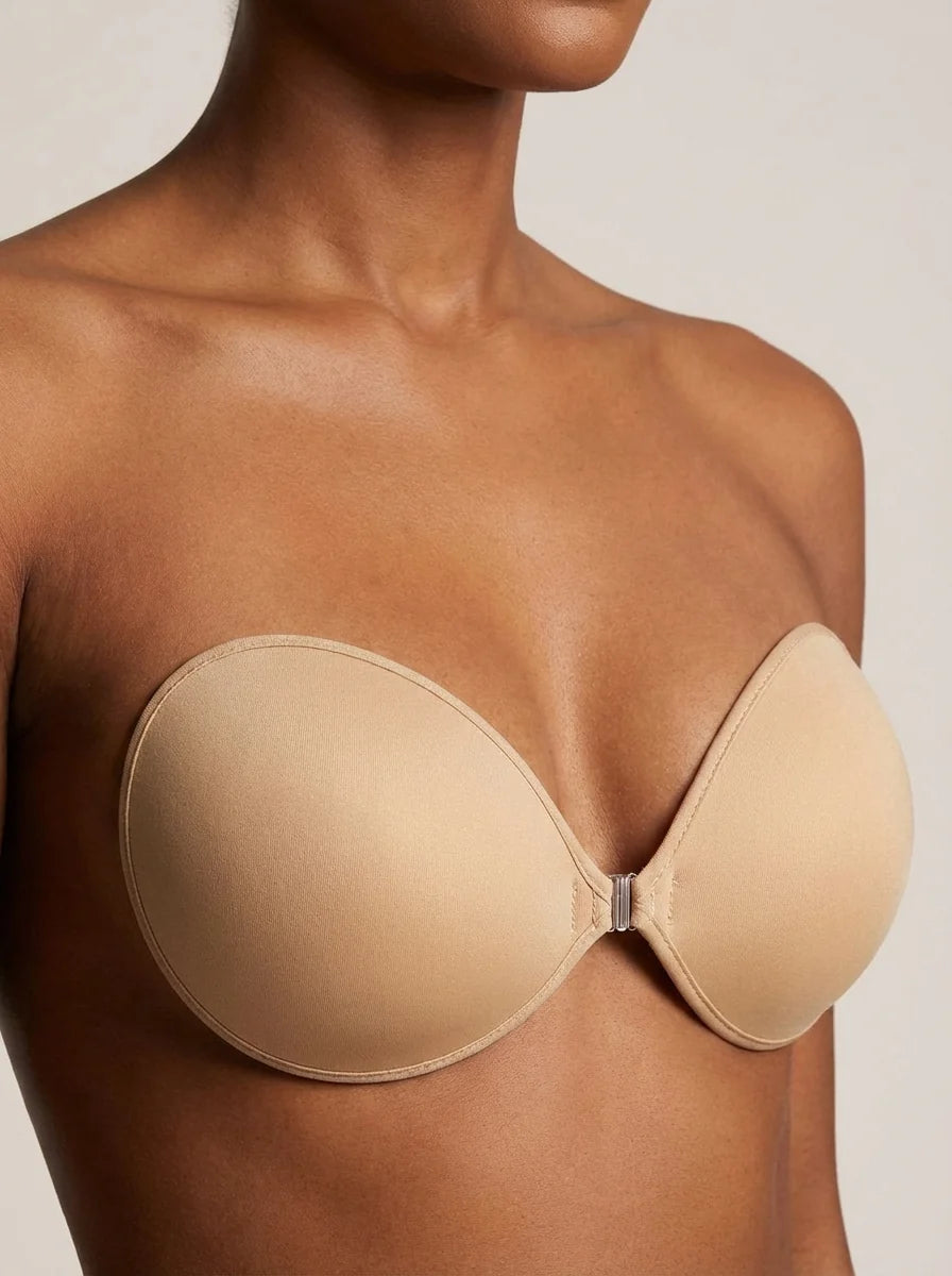 Miss Circle Nude Invisible Push up Adhesive Bra