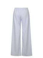 Laureen Lavender Linen Straight Pants