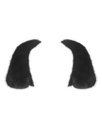 Kori Black Faux Fur Micro Bolero