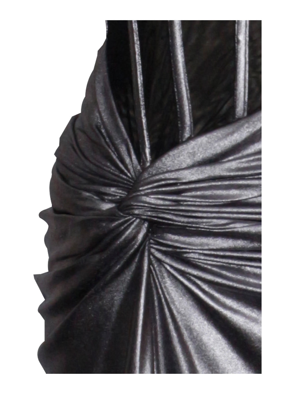 Odessa Silver Metallic Corset Maxi Dress Archive Sale