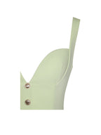 Tala Pistachio Green Sleeveless Pleated Preppy Mini Dress Archive Sale