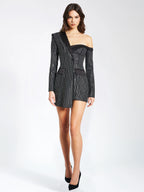 Winifred Rhinestone Crystal Blazer Dress Archive Sale