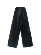 Jazmin Black Multi wear Faux Fur Scarf