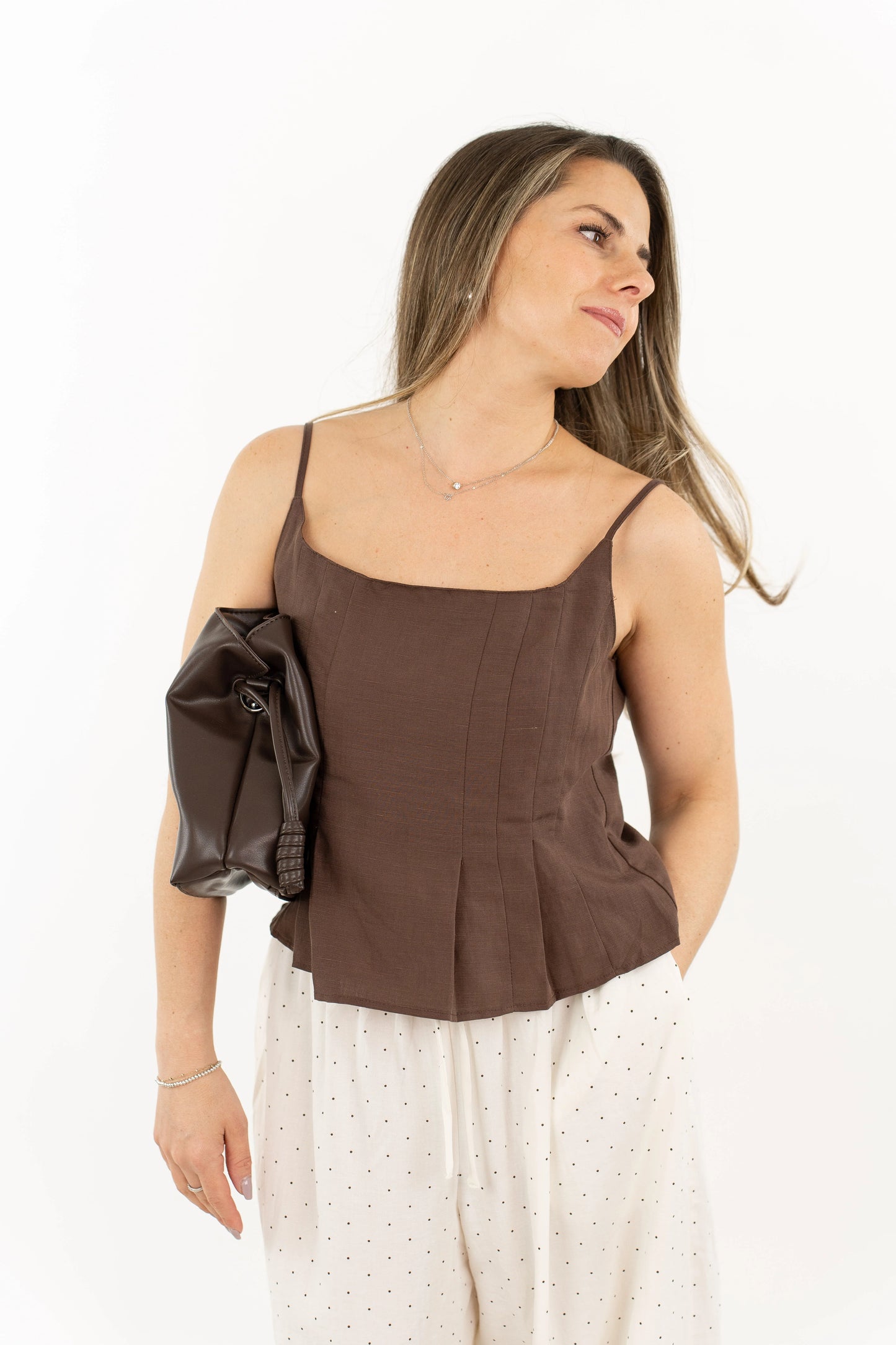 Jocelyn Linen Top