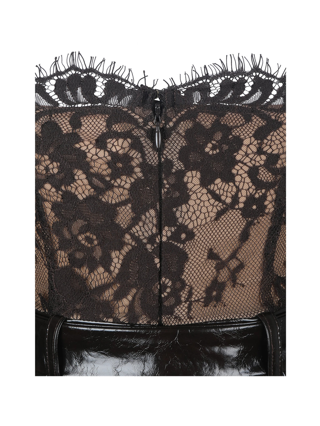 Faris Espresso Plunging Halter Belted Mini Dress