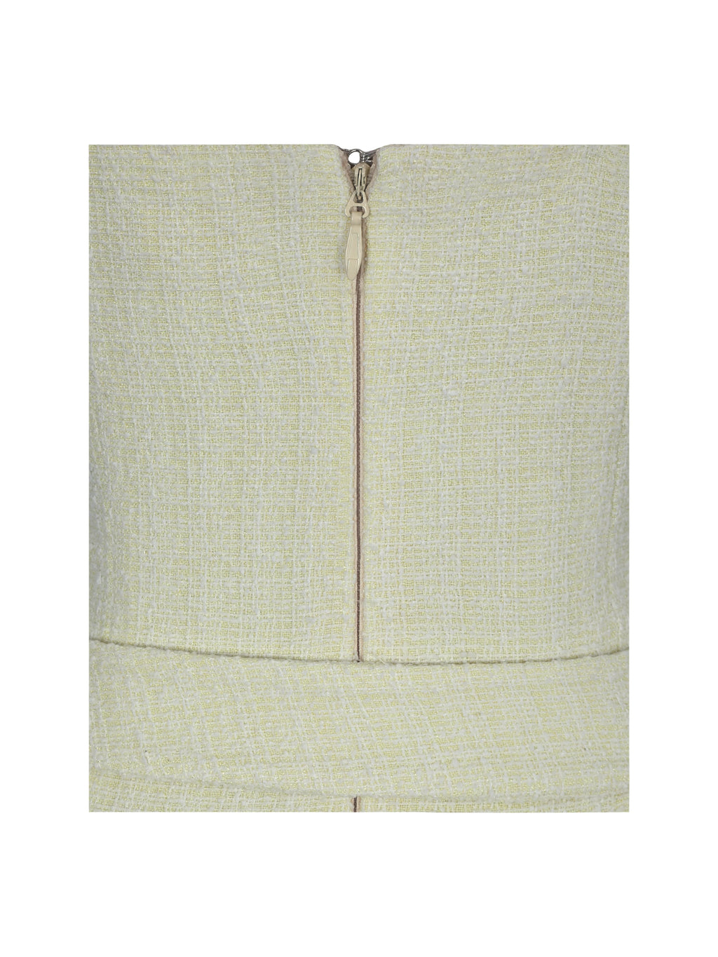 Tiana Butter Yellow Sweetheart Belted Midi Dress