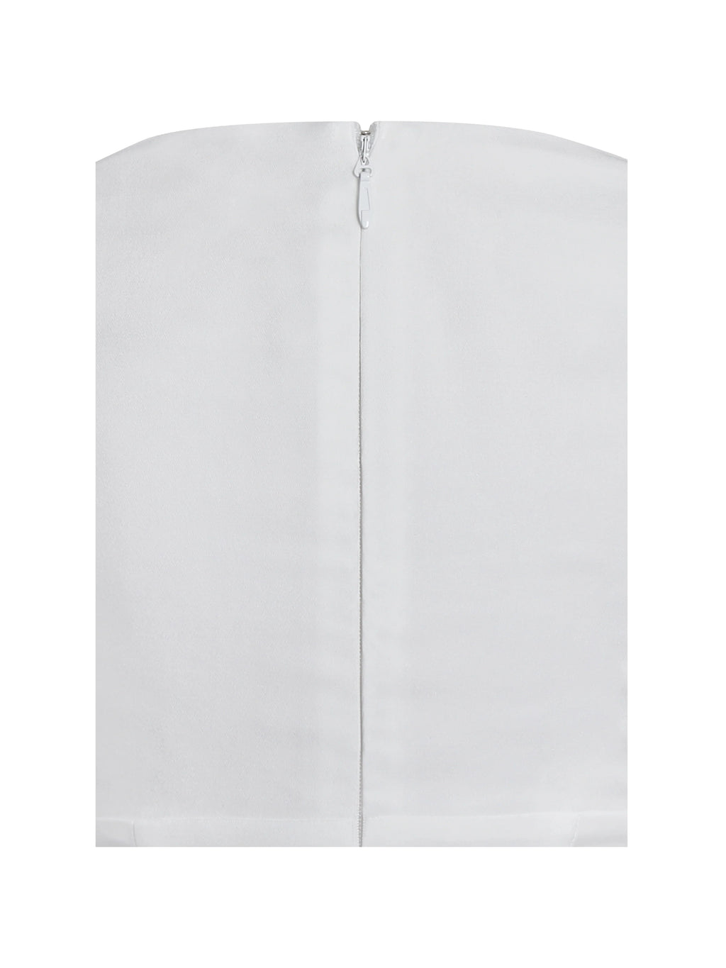 Caitlyn White Bubble Sleeve Corset Layered Mini Dress