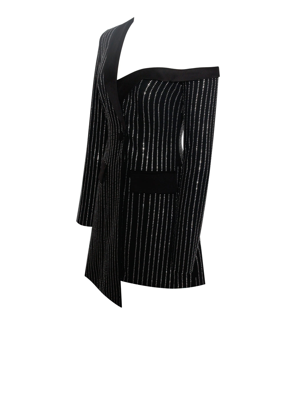 Winifred Rhinestone Crystal Blazer Dress Archive Sale