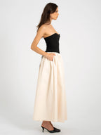 Sana Sweetheart Lace up Back Drop Waist Maxi Dress Archive Sale
