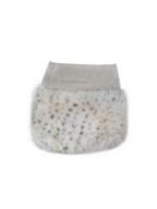 Sariah Tan Suede Cheetah Low Waisted Micro Skirt