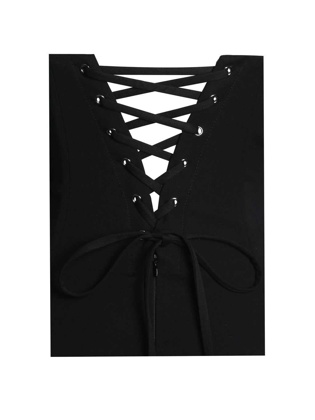 Dahliana Polka Dot Bubble Hem Corset Mini Dress Archive Sale