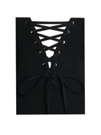 Dahliana Polka Dot Bubble Hem Corset Mini Dress Archive Sale