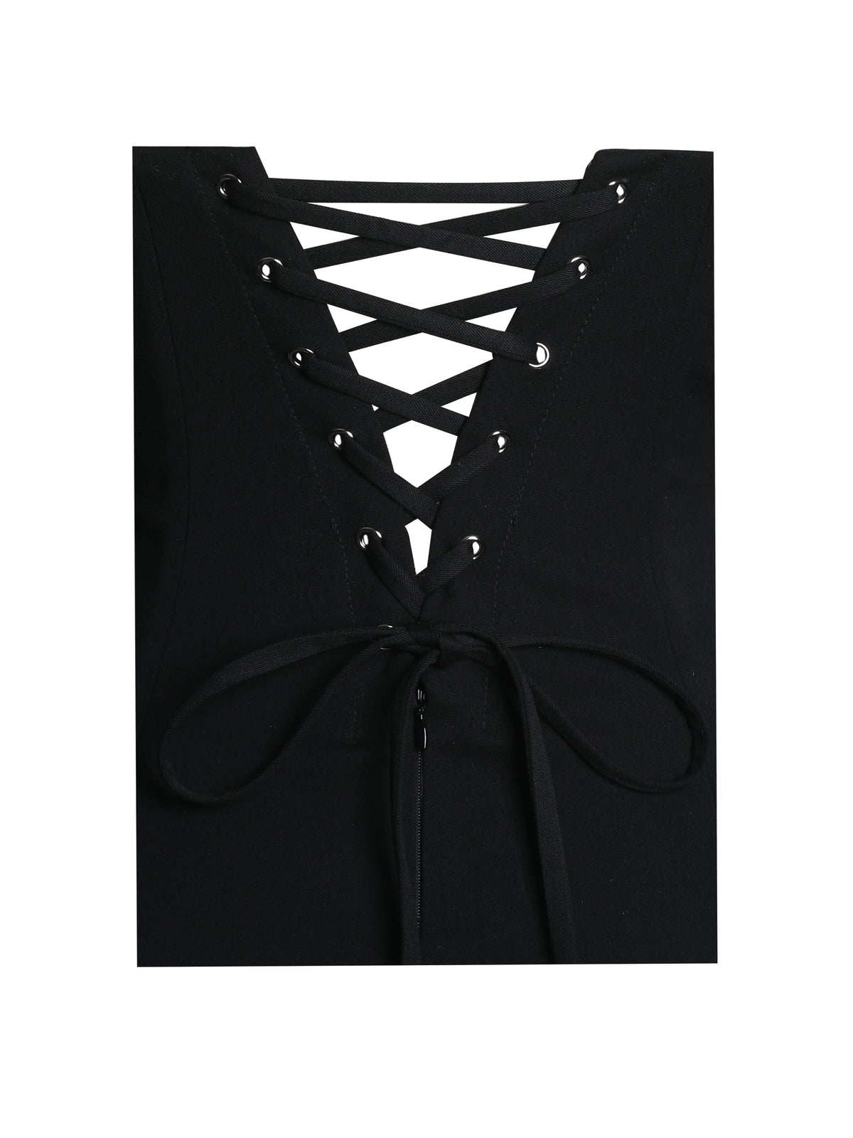 Dahliana Polka Dot Bubble Hem Corset Mini Dress Archive Sale