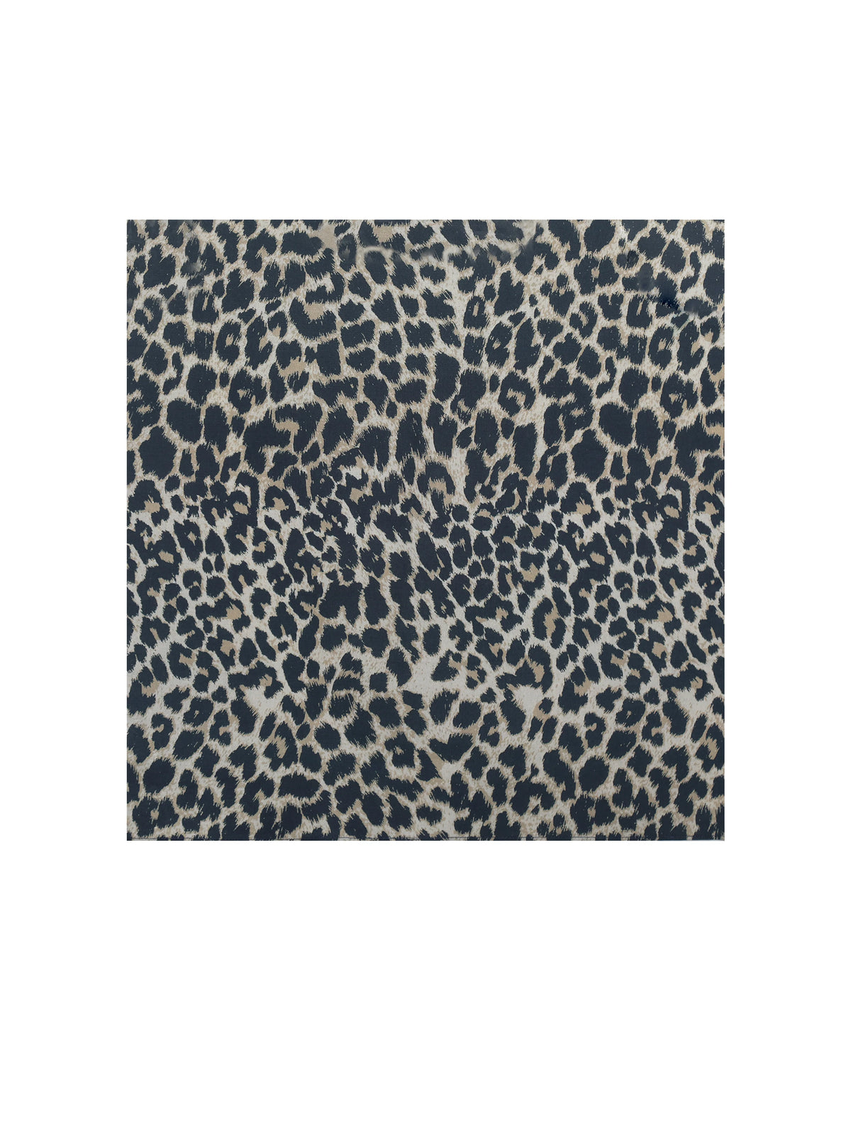Spring Affair Cheetah Print Linen Head Scarf