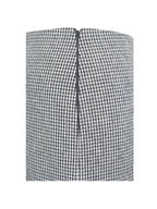Victoria Black Micro Houndstooth Mini Skirt