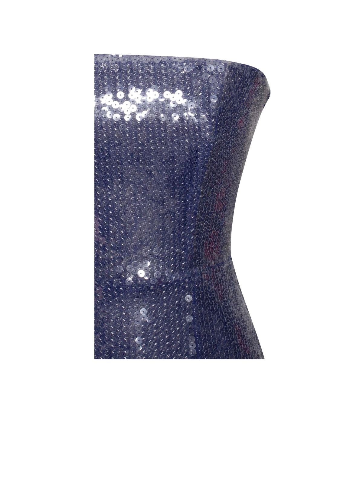 Ramona Navy Sequin Strapless High Slit Maxi Dress Archive Sale